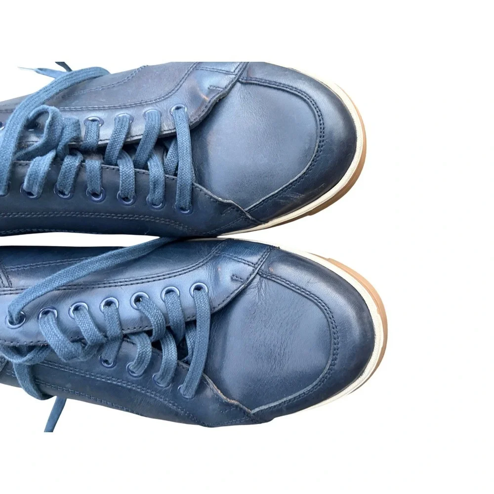 Cole Haan Grand Crosscourt II‎ Leather Navy Blue Casual Sneakers